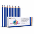 Mandala Crafts Blue Water Soluble Fabric Pencils for Sewing Quilting - color: Blue
