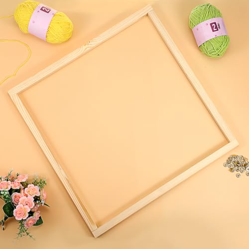 OwnMy 16 Inch Needlepoint Stretcher Bars Wood Stretcher Bars for Needlework - size: 16 Inch