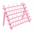 Mandala Crafts 60 Spool Pink Thread Rack Sewing Embroidery Thread Holders - color: Pink