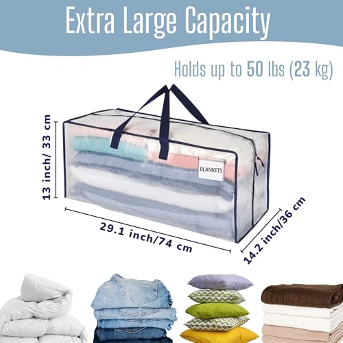 VENO 10 Pack Heavy Duty Moving Bags with Backpack Straps, Zippers & Handles, Extra Large Packing Bags for College Dorm Essentials, Moving Supplies Alternative to Cardboard Moving Boxes - color: Clear, size: 10 Pack