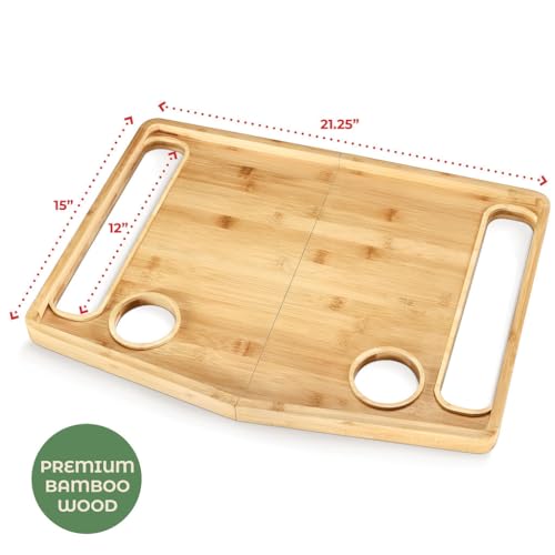 Walker Tray Table with Cup Holder for Folding Walkers Foldable