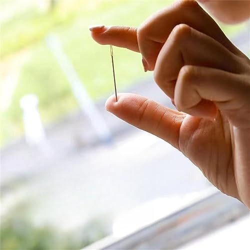 100pcs Cross Stitch Needles Hand-Stitched Embroidery, Embroidery Hand Needles Sewing Needles for Cross Stitching - Size 24