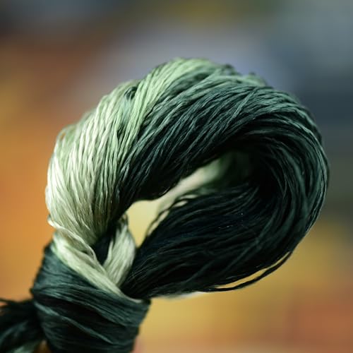 Natural 100% Mulberry Handmade Embroidery Silk Thread Silk Floss (43) - color: 43