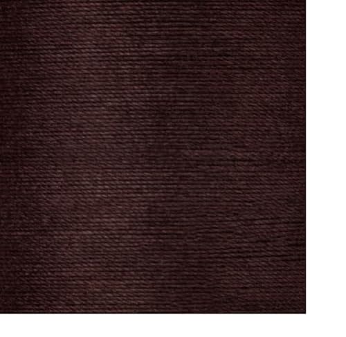 Coats & Clark Cotton All Purpose Sewing Thread 100% Mercerized Cotton 225 Yards Each Spool S970 2 Pack Bundle with 3 Bella's Crafts Needle Threaders (Chona Brown) - color: Chona Brown