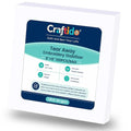 Craftido Tear Away Embroidery Stabilizer 8"x8" 100 Sheets - size: 8"x8" 100 Sheets
