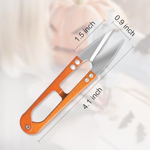 9 Pcs 4.1 Inch Sewing Scissors Thread Snips, High-Carbon Steel Yarn Snips, Thread Snippers, Sewing Snips Thread Cutter Scissors for Stitch, Knitting, Mini DIY Supplies, Crafts - style: 9Pcs Sewing Scissors
