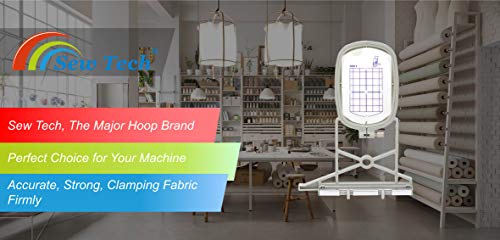Sew Tech Embroidery Hoop for Bernina, 2x2.8in 50x72mm Small Frame - size: 2x2.7"-Small Hoop B