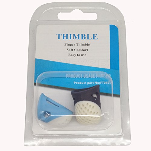HONEYSEW Soft Comfort Thimble Two Size for Choose (Two Size/Set) - size: Two Size/set
