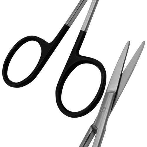 Iris Scissors 4.50" Str/Cud/Angled TC Tungsten Carbide, Supercut O.R. Grade (Supercut Straight) - style: Supercut Straight
