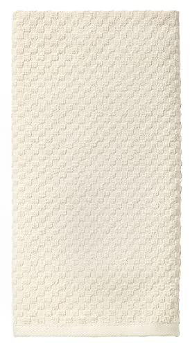 COTTON CRAFT Amazing Kitchen Towel - 12 Pack 100% Cotton Waffle Terry Towel - color: Ivory, size: 12 Pack