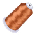 Simthread Embroidery Machine Thread 5000M 40WT Polyester, Clay Brown 339 - color: ClayBrown339