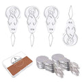 BEADNOVA Needle Threaders 100pcs Aluminum Sewing Needle Threader for Sewing Small Eye Embroidery Craft Knitting Quilting (100pcs) - color: 100pcs