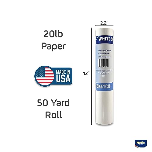 Helix - Tracing Paper roll - High Transparency - 12 inch x 50 yds