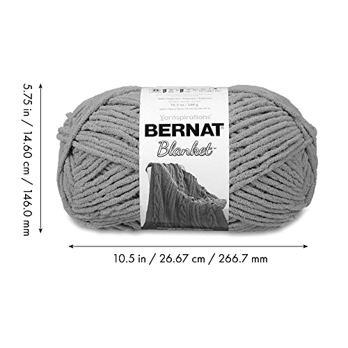 Bernat Blanket Yarn, Plum Chutney - color: Plum Chutney, size: 1 Pack