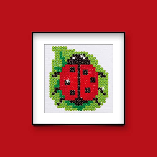 DIAMOND DOTZ Lady Luck Ladybug Diamond Painting Kit for Adults with Gems - size: 1.1811 x 5.11811 x 5.90551
