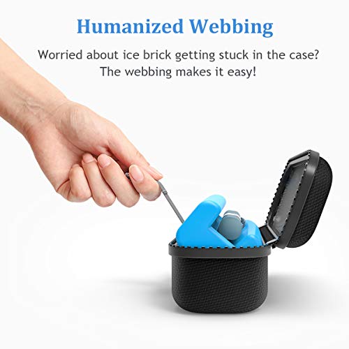 SHBC Upgraded Cold Effect PCM Insulin Pen Carrying Case Portable Medical Cooler Bag for Diabetes Convenient to Changing Needles with Each Injection - color: Black
