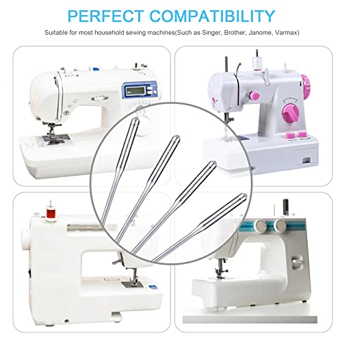 Sewing Machine Needles 20PCS HAX1 2 Sizes Compatible with Singer & Brother - style: 20 PCS