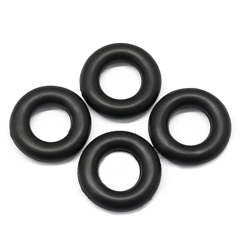 4pcs Bobbin Winder Rubber Tires O Ring Compatible with Sewing Machine Singer 15-91, 66-16, 99K, 128-3,#15287 - color: 4pcs