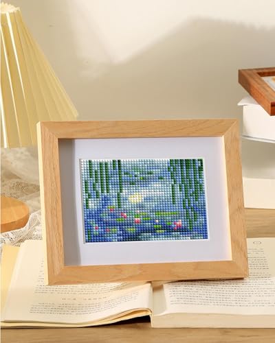 PeakLuv Small Diamond Art Kits Classic Masterpiece Diamond Painting Kits - color: Famous Paintings