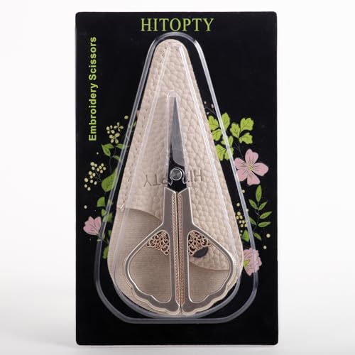 Small Craft Scissors, Little Sewing Shears - color: Champagne