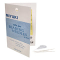 Miyuki Extra-Fine Beading Needles – 6 Pack, Assorted Sizes, 0.4mm Diameter – Needle Threader Included – Made in Japan – Use with Delica Beads for Jewelry Making and Other Seed Bead Projects - size: 42mm, 48mm, 55mm