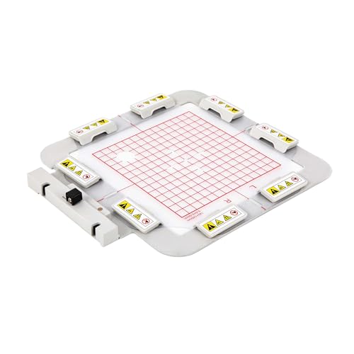 Brewland Magnetic Embroidery Hoop for Janome MC550E MC500E 5.5x5.5in - size: 5.5"x5.5"(140x140mm)-JA414MK