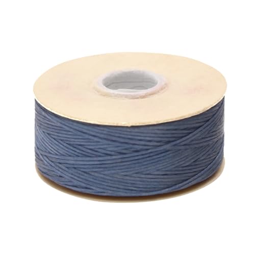 The Beadsmith Nymo Thread, Made of Nylon - size: Size D, 64 Yards, style: Royal Blue