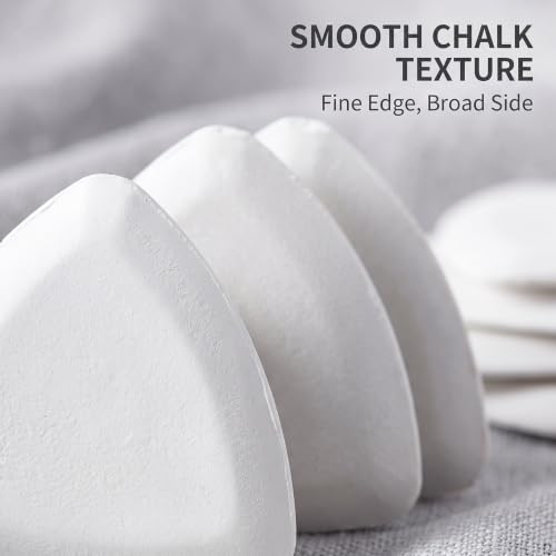 10 PCS White Erasable Tailors Chalk Sewing Fabric Chalk Markers Sewing Tool Needlework Accessories,Sewing Marking and Tracing Tools