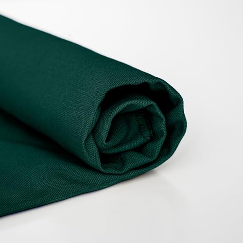 Simple&Opulence 100% Cotton Canvas Fabric 10oz. 59 Inch by The Yard, Nature Duck Fabric Textile Medium Weight for Painting, Sewing, Crafts, Embroidery, Bag, Handmade Home Decor(1 Yard, Forest Green) - color: Forest Green, size: 1 Yard