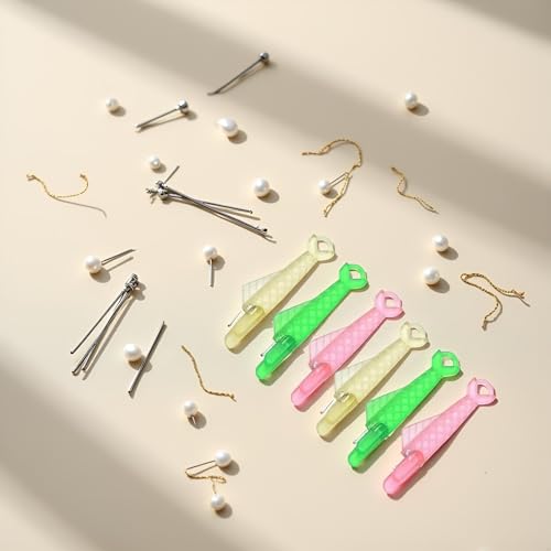 6Pcs Fish Mouth Sewing Machine Needle Threader, Automatic Sewing Needle Threader, Fish Type Needle Threader, Quick Sewing Machine Loop Easy Selfthread Needle Threaders Sewing Tools