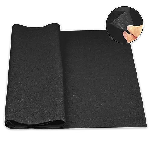 Felt Fabric 1.8 mm Thick 36" x 72" - Soft Durable Felt by The Yard Felt Sheets for Arts and Crafts, DIY Sewing, Crafting Projects (Black) ﻿ ﻿ ﻿ ﻿ ﻿ ﻿ ﻿ ﻿ ﻿ (Pack of 2) - color: Black, size: 36" x 72" (Pack of 2)