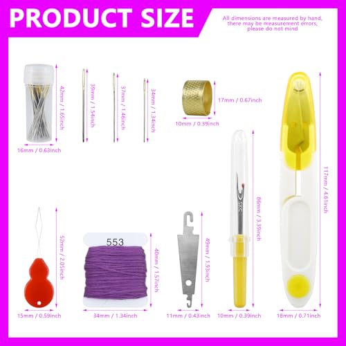 187 Pcs Embroidery Thread Floss Kit, 150 Colors Cross Stitch Threads Friendship Bracelet String and 37pcs Tools kit for Friendship Bracelets Arts DIY Crafts with 3-Tier Transparent Organizer Box
