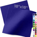 IONTACH 18" X 18" Soft Felt Sheets 1.6mm Thick (2 Packs, Royal Blue) - color: Royal Blue