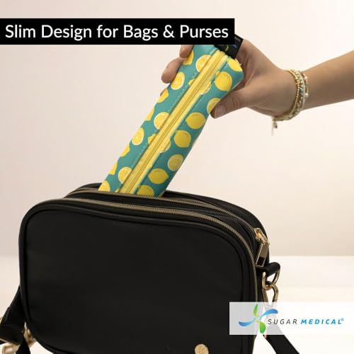 Sugar Medical MedMate GLP-1 & Insulin Pen Travel Case for 2 Pens - color: Lemonelle