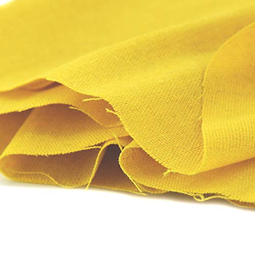 Rose Flavor Pre-Cut Quilting Linen Fabric,Craft Cloth,DIY for Sewing Crafting 60" by 1 Yard(Yellow) - color: Yellow