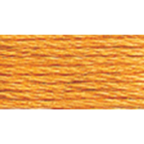 DMC 117-3854 Mouline Stranded Cotton Six Strand Embroidery Floss Thread, Medium Autumn Gold, 8.7-Yard