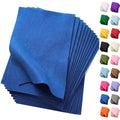 Soft Royal Blue Felt Fabric Sheets for Craft 8 x 12 Inch 20 Pcs 1.6mm Thick - color: Royal Blue