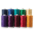 Connecting Threads Jewel Tone 100% Cotton Thread Set - 10 Spools - color: Precious Stones