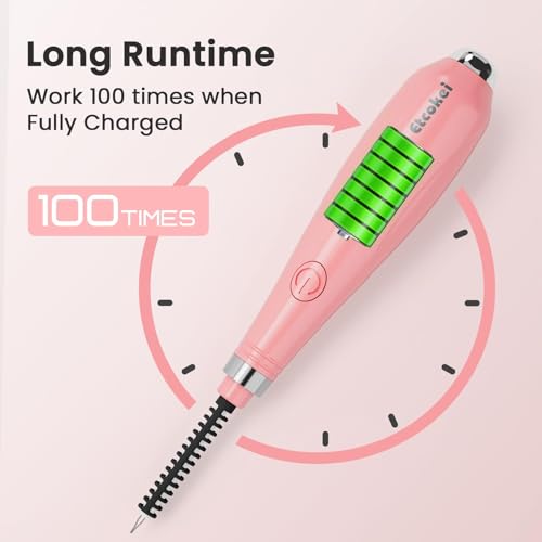USB Thread Burner Zap Tool, Rechargeable Beading Supplies - color: Pink
