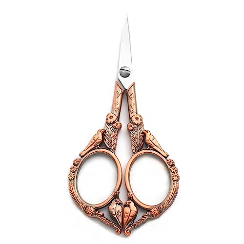 4.5" Vintage European Style Scissor for Cross Stitch Embroidery DIY