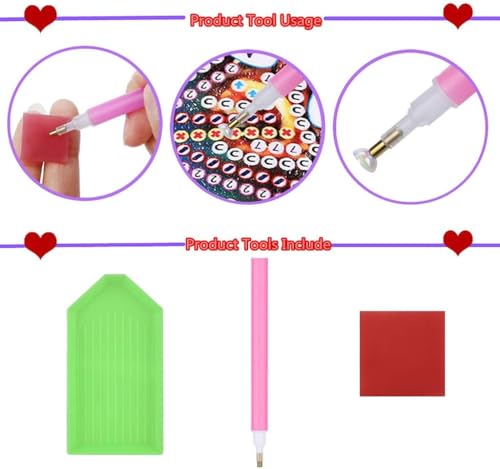 STGLCR DIY Hanging Diamond Art Pendant Painting Kit Cardinal,Acrylic 5D Painting Window Pendants Cardinals, Special Crystal Gem Craft Painting Kit Ornament Animal - color: Cardinal hanging
