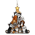 Dog Christmas Ornaments 2026, Cute Dog Ornament, Dog Lover Gifts for Women - color: Dog Tree 3