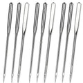 120 PCS Heavy Duty Sewing Machine Needles, Size HAX1 90/14 100/16 110/18 Sewing Machine Needles for Leather Jeans Canvas Thick Fabric - style: 120pcs