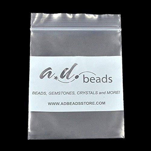 AD Beads Natural Gemstone 8mm Round Loose Beads Big Hole 2.5mm Sized 40pcs (Aventurine) - color: Aventurine