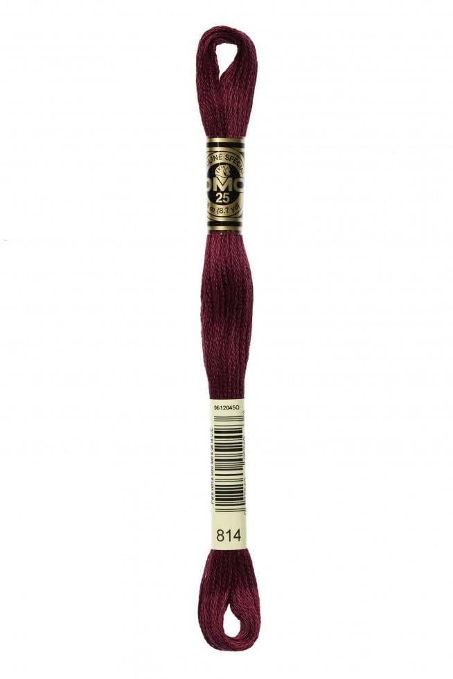 DMC Stranded Cotton Embroidery Thread 814 - per Skein