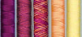 Sue Spargo Eleganza #5 Perle, Five 40yd Spools of Polished Cotton Thread for Embroidery Bundle (F - Cozy)