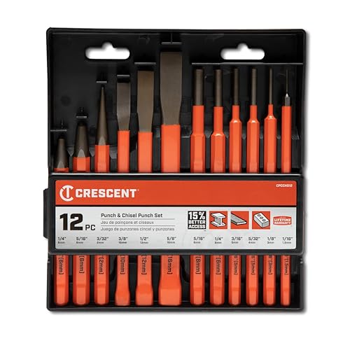 Crescent 12 Piece Set, Punch & Chisel - CPCCHS12 - style: 12 Piece