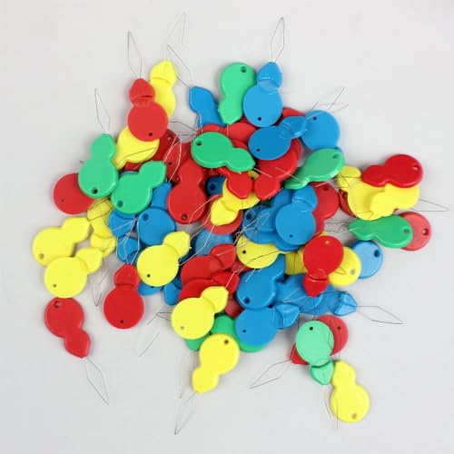 100 Pcs Plastic Needle Threaders, Hand Machine Sewing Needle Threader Tool
