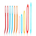 11 PCS Darning Needle, Yarn Needles Large Eye for Crochet Assorted Crochet Needles Multi Sizes Darning Needle for Thick Yarn Knitting Finishing, Plastic & Metal