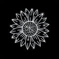 1 Pcs Sunflower Iron on Rhinestones Transfer, Spring Flower Hot Fix Iron on Patch Transfer Decals Crystal Heat Transfer Clothing Repair Decor for T-Shirt Hat Jacket Party - style: Sunflower